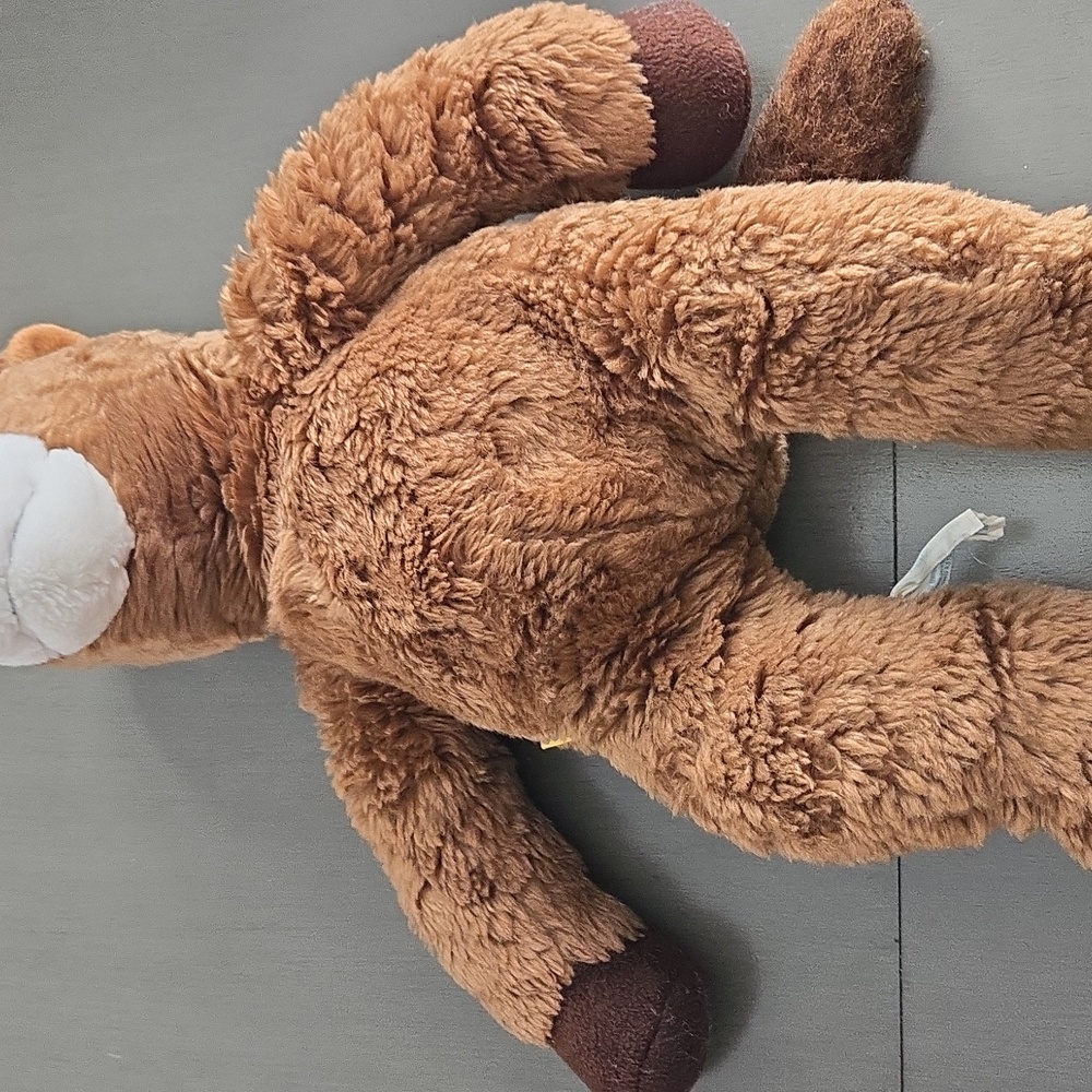 Vintage Build A Bear 17 1/2 in Brown Horse Plush - Picture 5 of 6